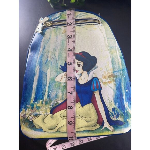 Loungefly Snow White Disney Backpack Princess Bird Forest HandBag Purse Bag